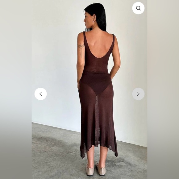 Knit Slip Dress - Picture 7 of 8